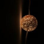 Prachtige frosted acryl bloem plafondlamp