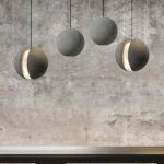 Melkglazen wandlamp voor gangpad