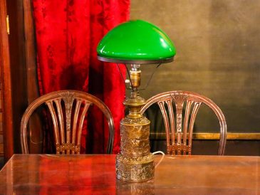 Photo Bear Resin Table Lamp