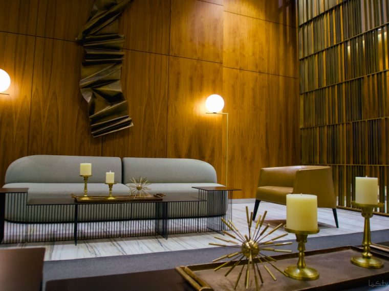 Photo brass table lighting